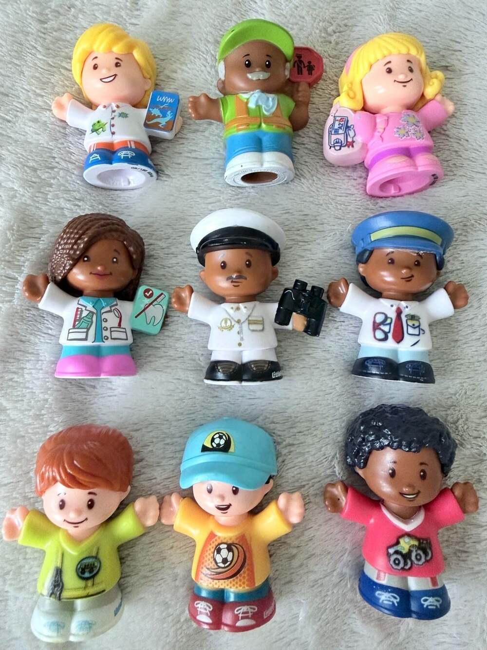 Fisher Price Little People Mixed Character Lot  2015-2017
